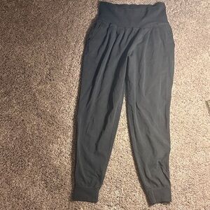 Black High-Waisted Joggers